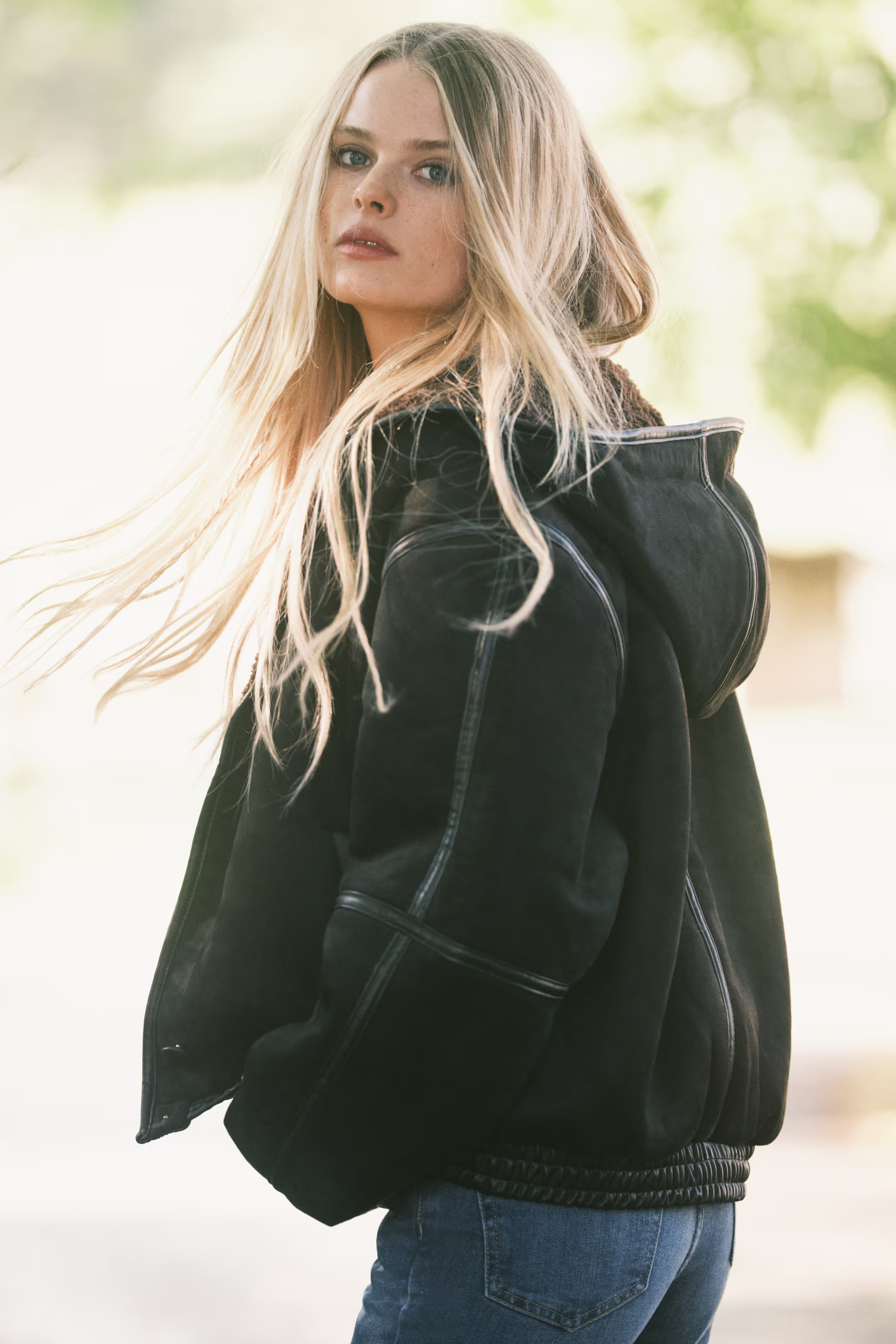 Teddy-lined jacket | H&M (UK, MY, IN, SG, PH, TW, HK)