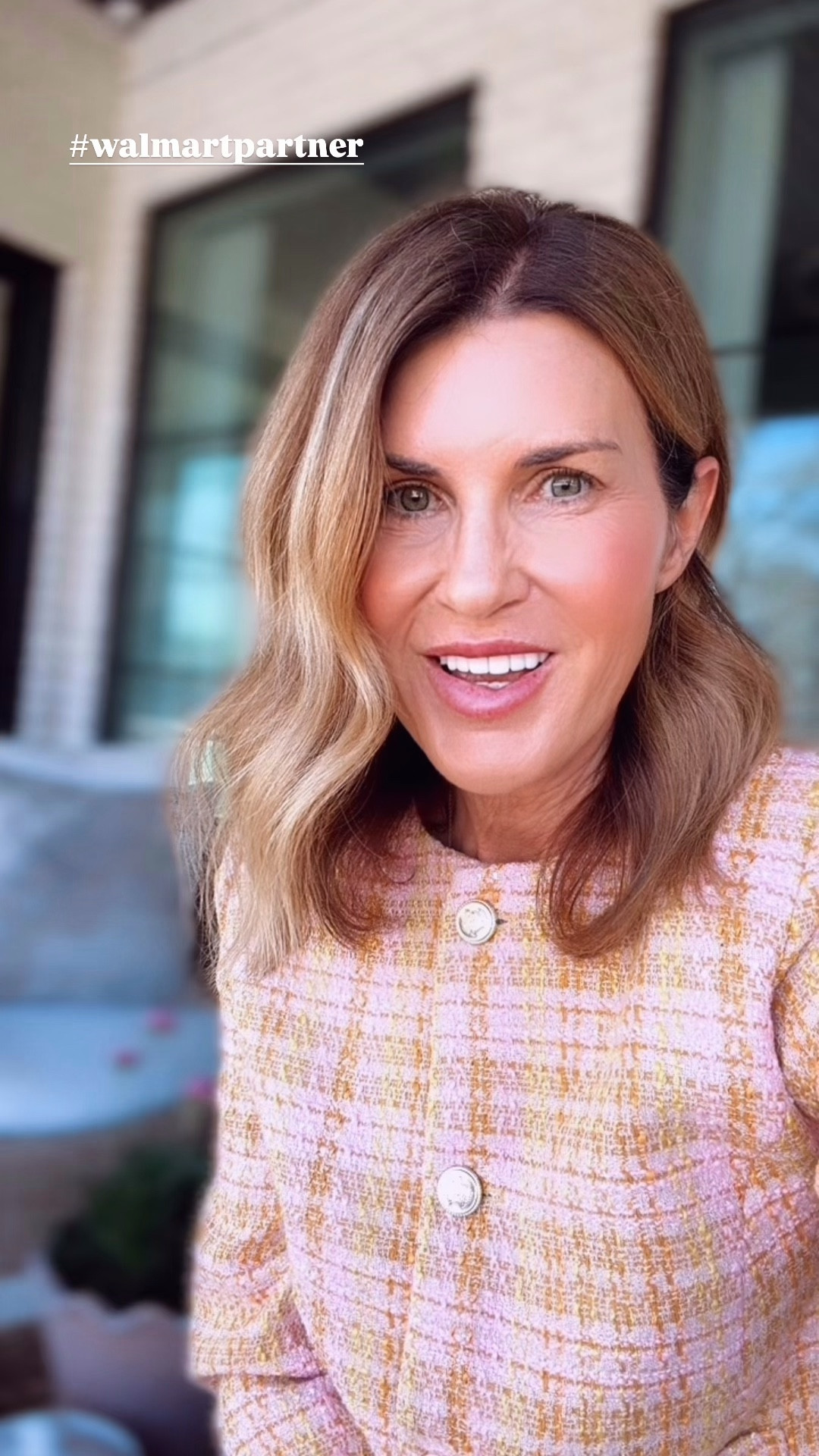 I’m wearing a small in this cute plaid tweed lady jacket #walmartpartner
Check out some of my other @walmart stylish finds! #walmart 

#LTKOver40 #LTKHome