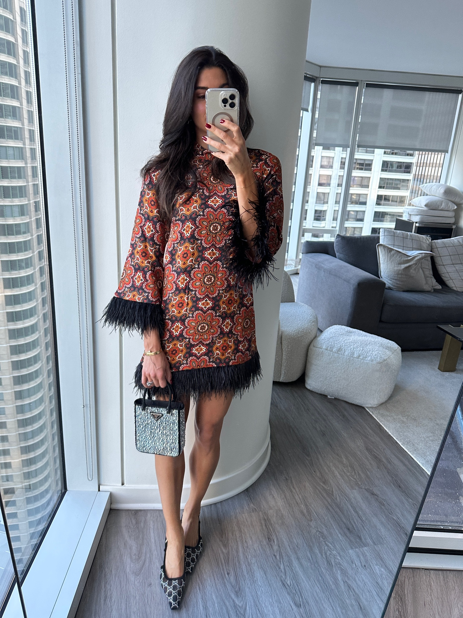 Dress 
Feathered dress
Fall dress
*wearing XS as reference 

#LTKSeasonal #LTKwedding #LTKparties