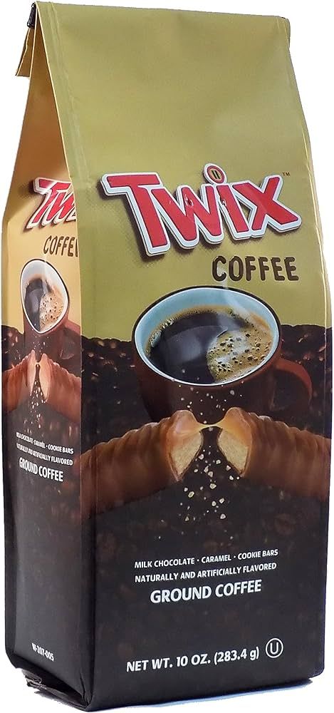 Ground Coffee, Medium Roast, Caramel Chocolate Flavored 10oz Bag | Amazon (US)