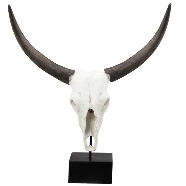 Peralta Decorative Resin Cow Skull | Wayfair North America