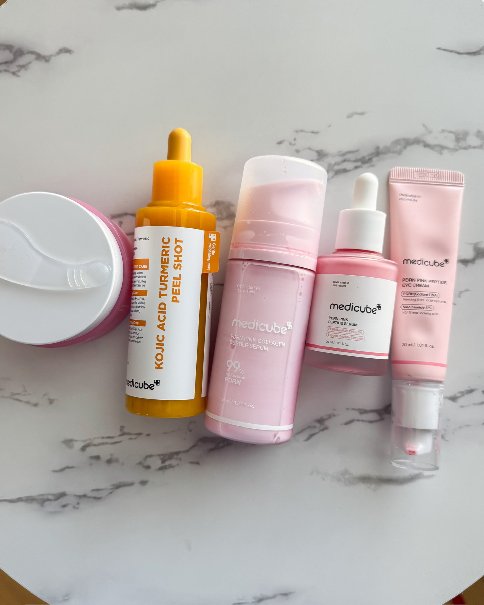 This Medicube skincare routine is so good if you are looking for brighter, smoother, glowier skin. I love how these products help with texture and hydration while still feeling lightweight and easy for everyday use.

medicube skincare korean skincare routine glowy skin products pink peptide serum kojic acid skincare spring skincare routine skin barrier repair hydrating skincare brightening serum everyday skincare lovelylifestyling

#LTKgrwm #LTKmorningroutine #LTKBeauty