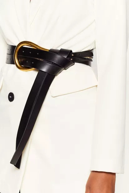 Keep Us in the Hoop Oversized Wrap Belt | Nasty Gal (US)