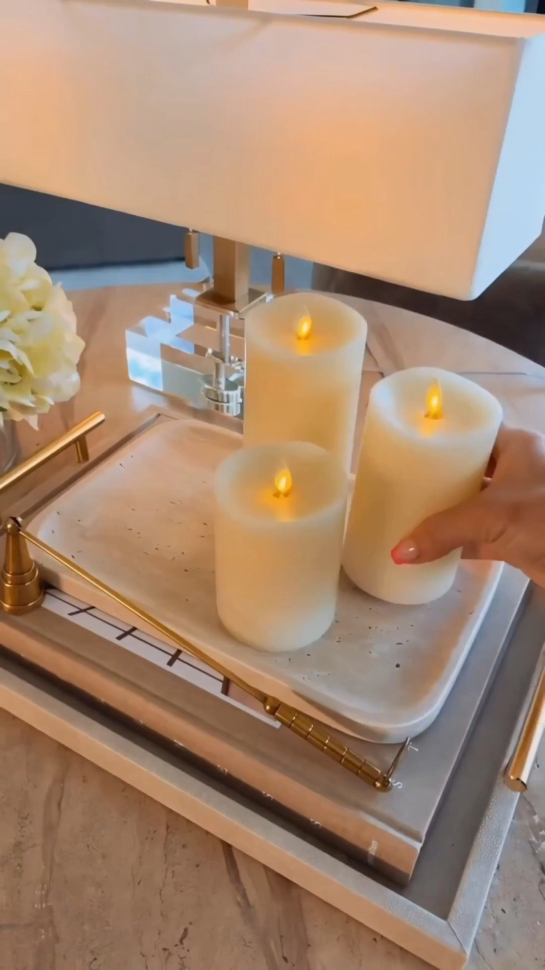 The Flameless candles are gorgeous and wireless. I love that I can add them to any space that I want to elevate ✨🕯️ Modern neutral home decor Interior design Flameless wireless candles Flameless candles 

Summerthompsonstyles

#LTKU #LTKHome #LTKdayinmylife