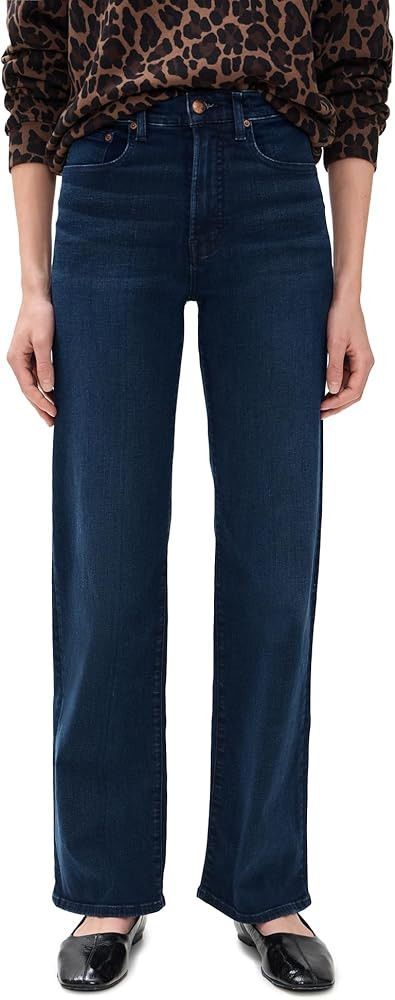 Madewell Women's The Perfect Vintage Wide Leg Jeans | Amazon (US)