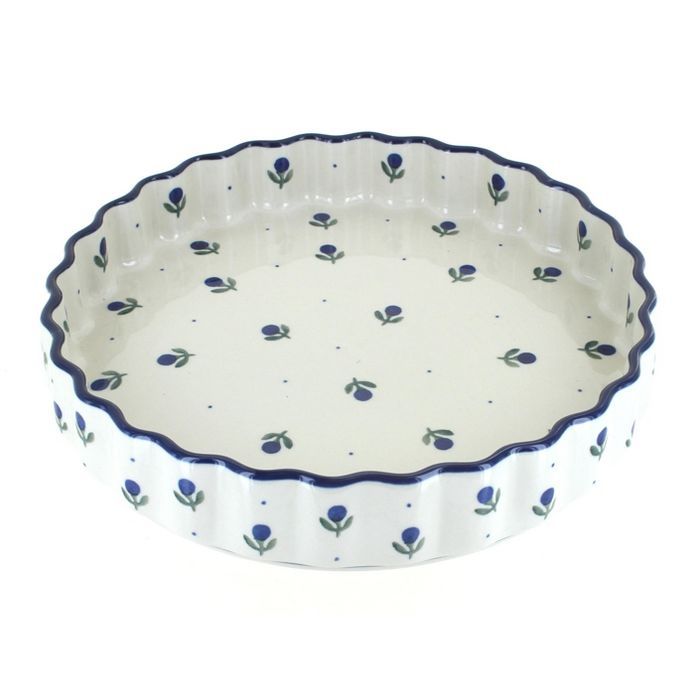 Blue Rose Polish Pottery Blueberry Torte Dish | Target