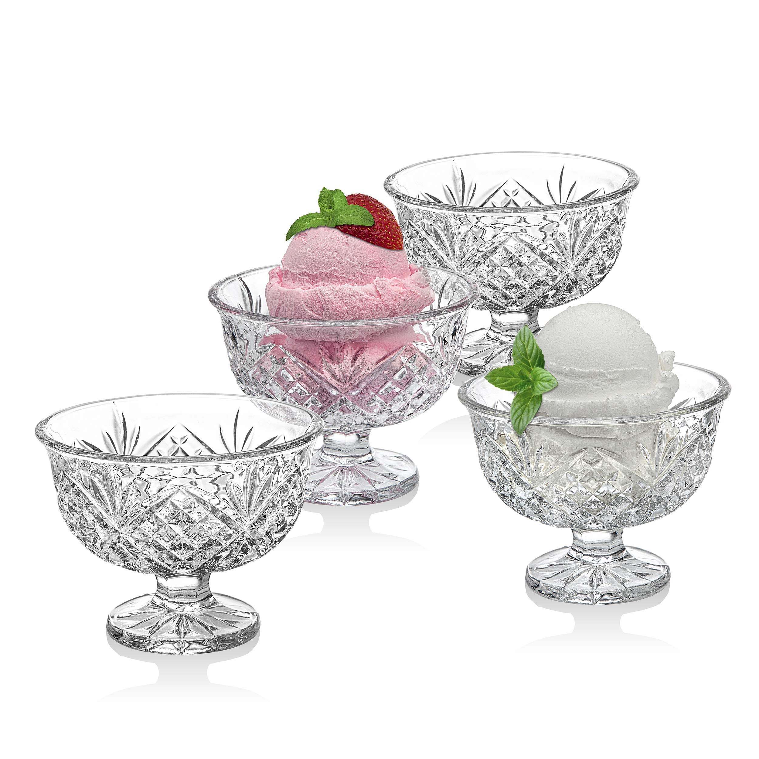 CRYSTAL GIFTWARE S/4 ALL PURPOSE BOWLS-DUBLIN | Amazon (US)