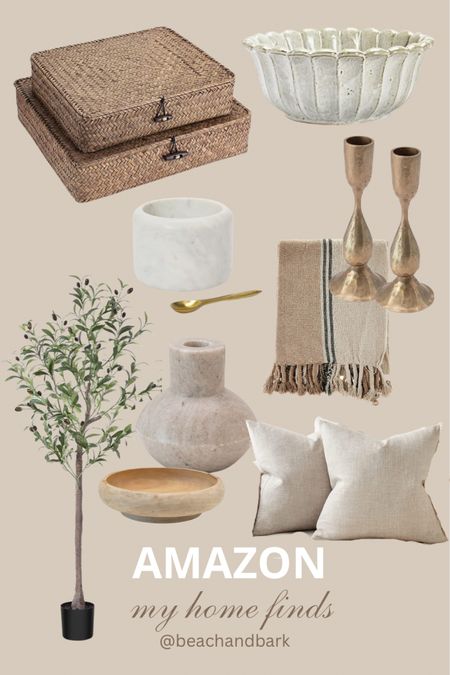 My Amazon Home Finds for spring. 

#ad #ads #amazon #amazonhome #candleholder #olivetree #fauxtree #pillow #vase #throw

#LTKFind #LTKhome #LTKstyletip