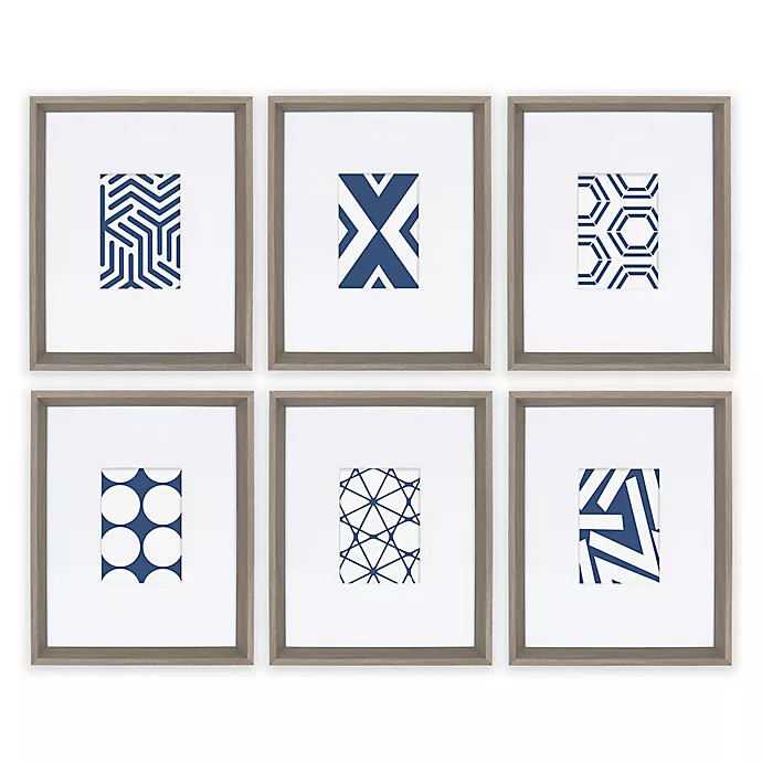 Kate and Laurel Calder Wall Art (Set of 6) | Bed Bath & Beyond | Bed Bath & Beyond
