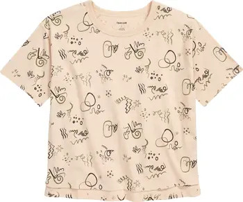 Open Edit Kids' Organic Cotton Graphic Tee | Nordstrom | Nordstrom Canada