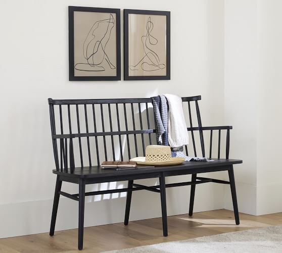 Norris Entryway Bench (54" - 66") | Pottery Barn (US)