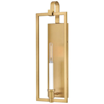 Lark Stassi Lacquered Brass Wall Sconce Unlacquered Brass Bathroom Sconces