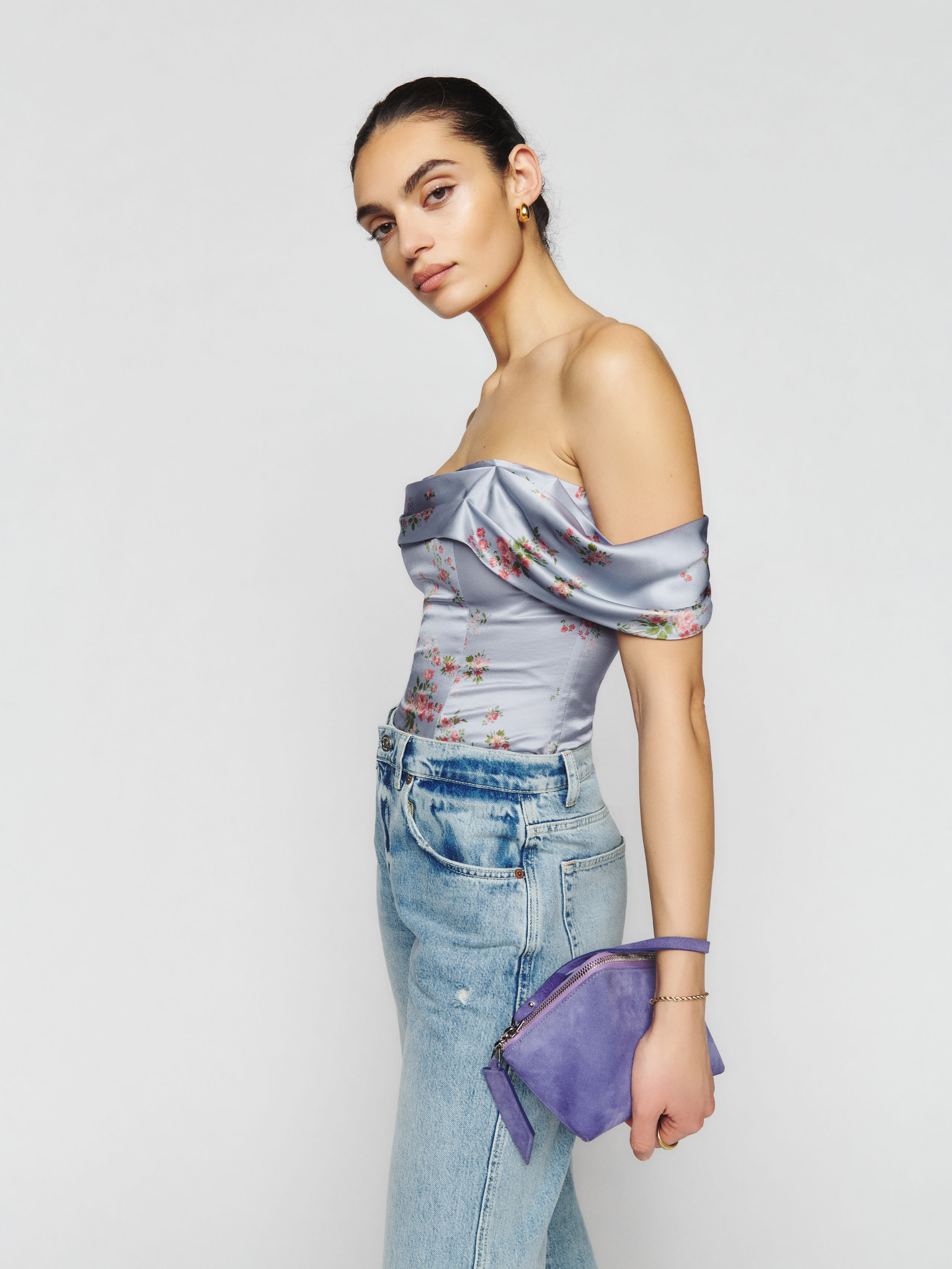 Lux Silk Top | Reformation (Global)