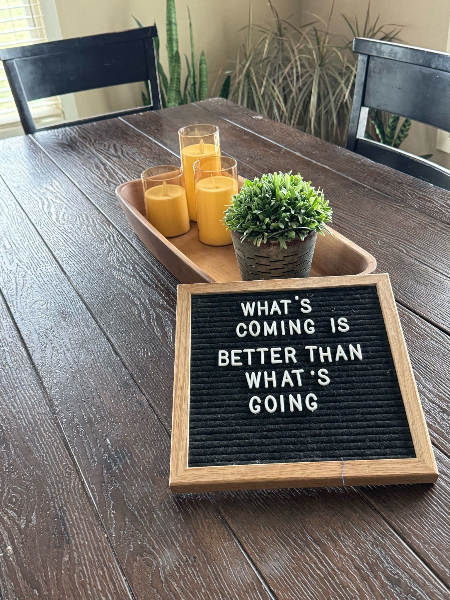 I love me a good letter board quote. Grab this cute letter board and get creative. 

#LTKSeasonal #LTKhome #LTKGiftGuide