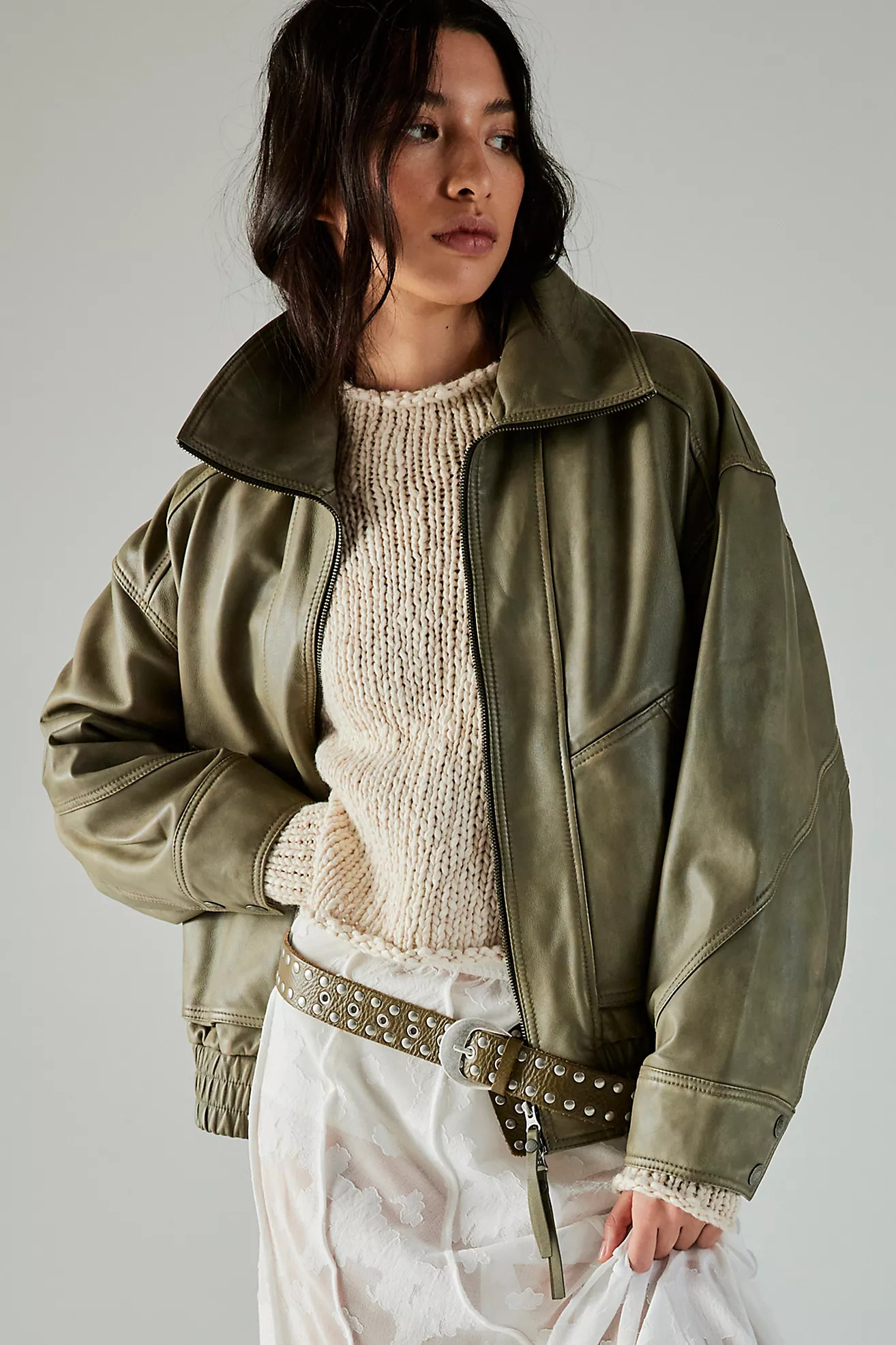 We The Free Desert Moon Leather Jacket | Free People (UK)