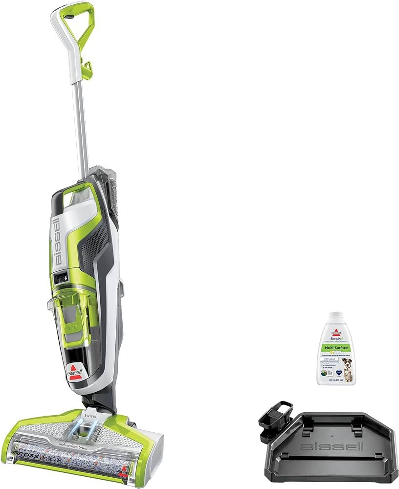 Bissell CrossWave Floor and Area Rug Cleaner, Wet-Dry Vacuum, 3888A, Green | Amazon (US)