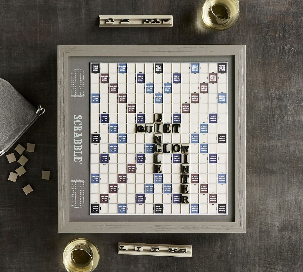 Wooden Scrabble Board Game - Luxury Edition | Pottery Barn (US)