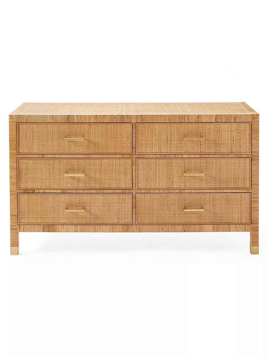 Balboa Rattan Dresser | Serena and Lily