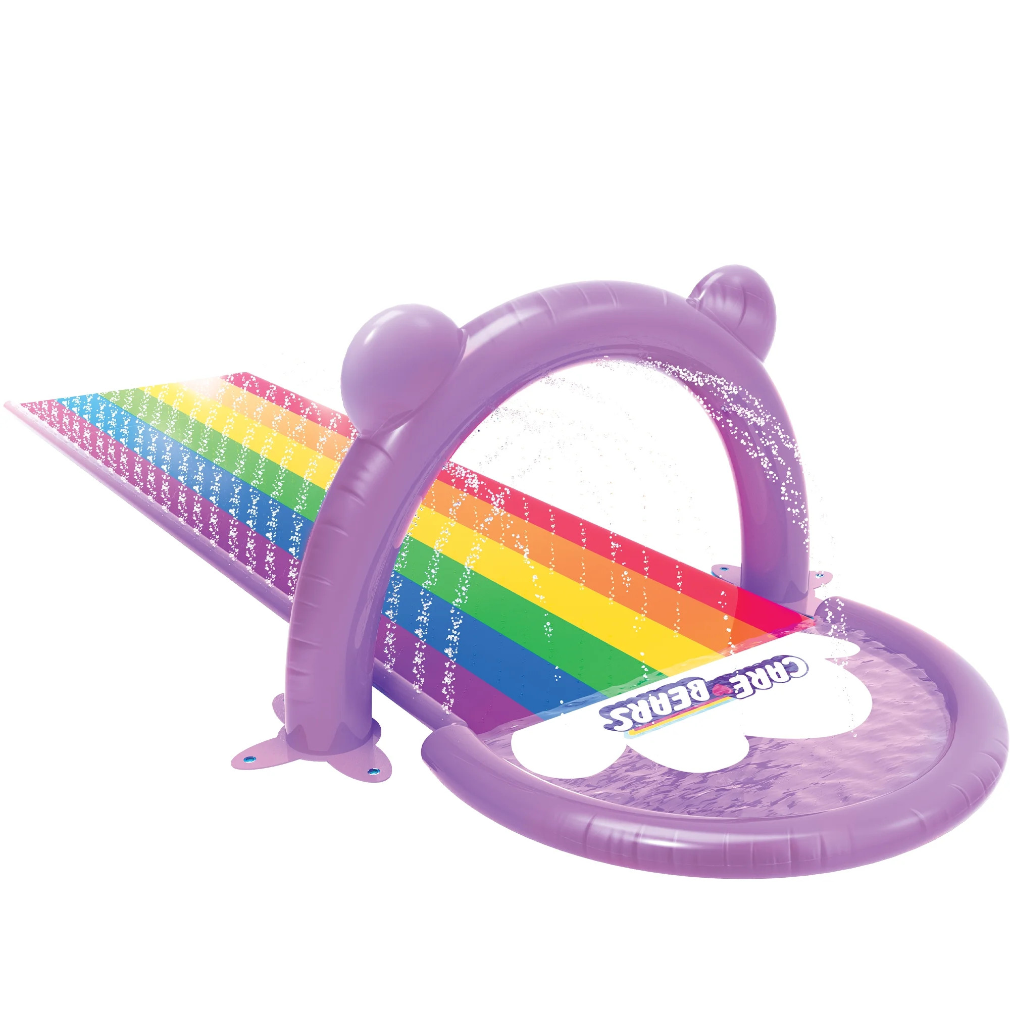Care Bears Sprinkler Dual Lane Water Slide for Age Group 4 and up | Walmart (US)