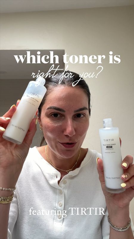 a breakdown of two toners. one for normal to dry skin and one for more problematic sensitive skin. which one is for you? 🧖🏽‍♀️ 

toners, skincare tips, korean beauty 

#LTKBeauty #LTKVideo