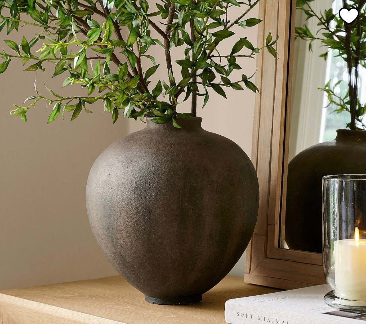 New Pottery Barn vase…also a few favorites I own and love!😍