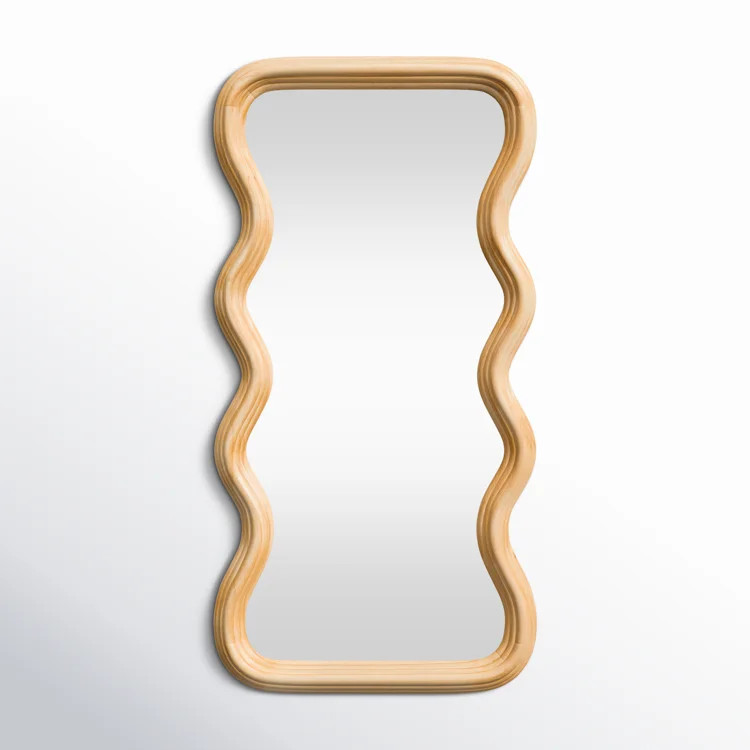 Dupont Solid Wood Asymmetrical Wall Mirror | Wayfair North America