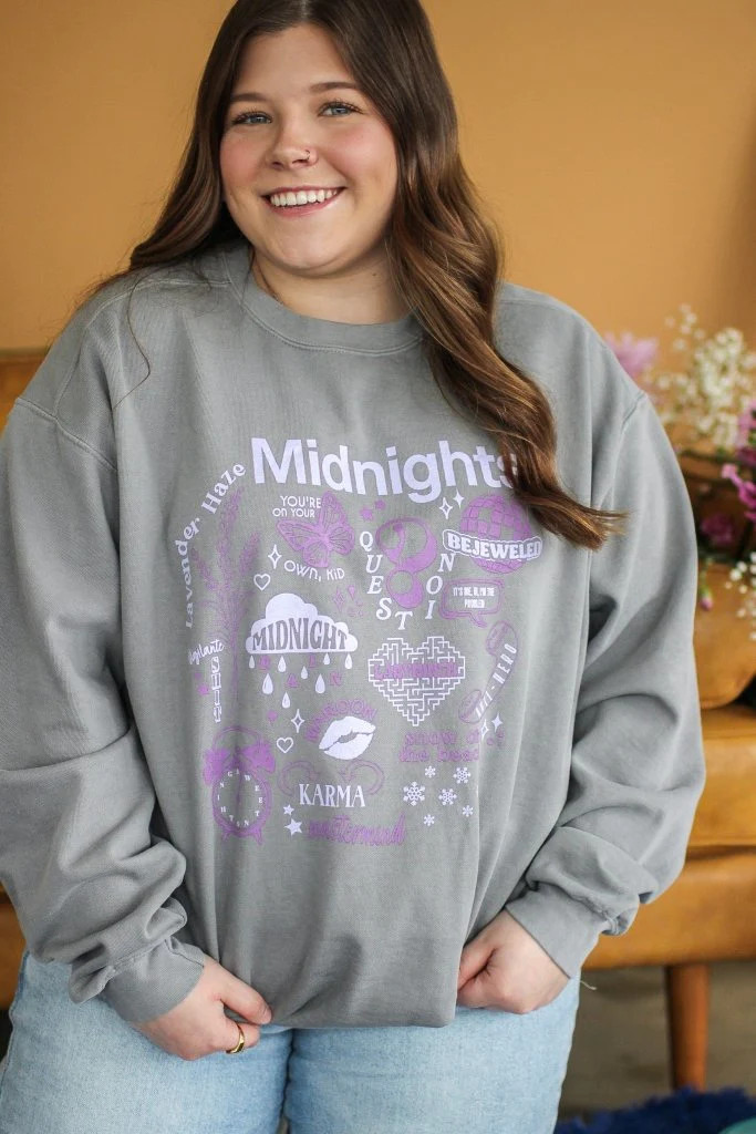 Taylor Album Sweatshirt | Girl Tribe Co.