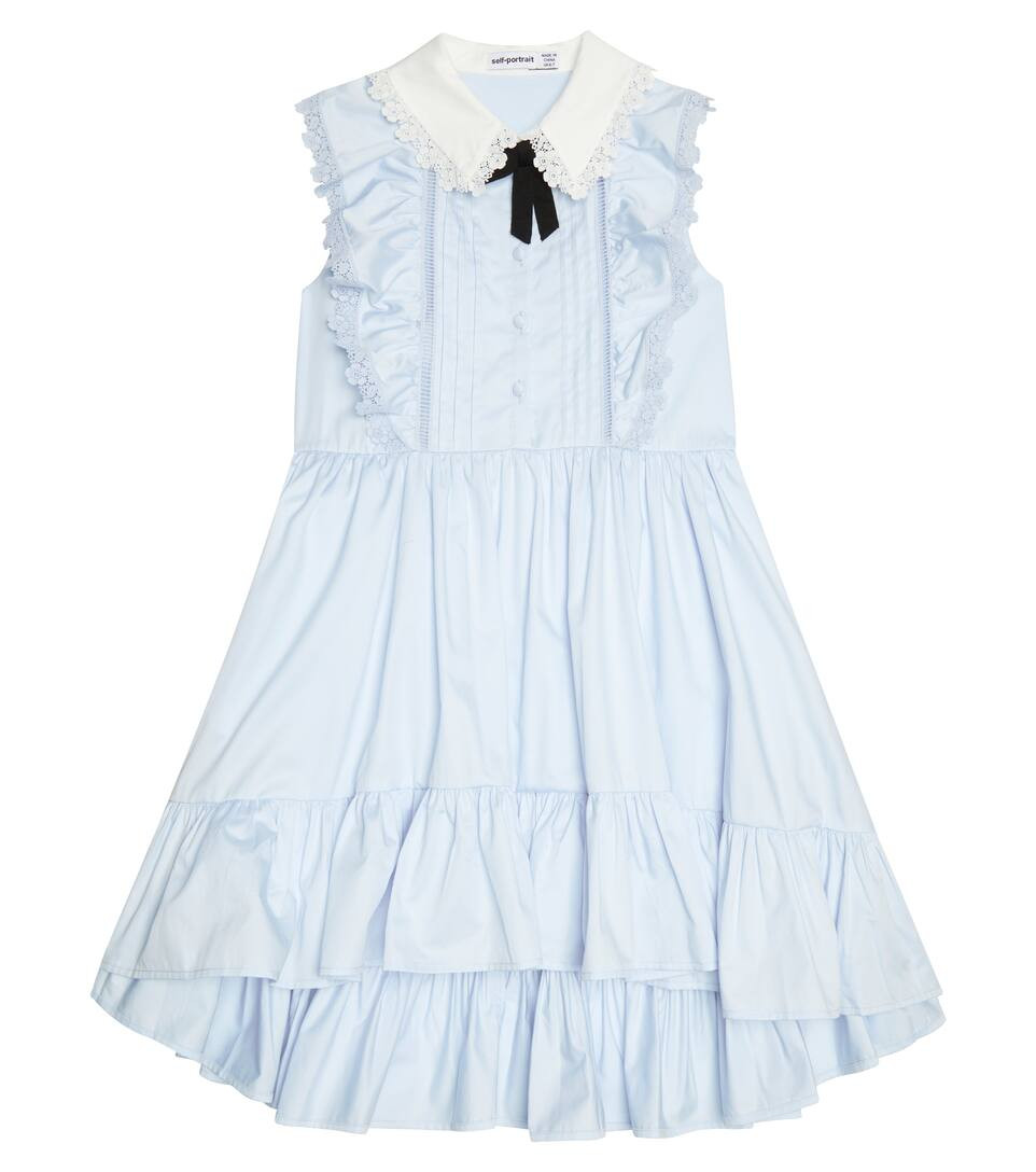 Lace-trimmed cotton dress | Mytheresa (US/CA)