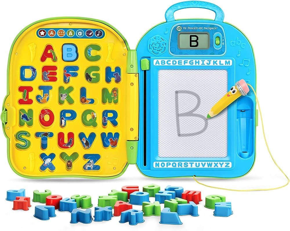 LeapFrog Mr. Pencil's ABC Backpack (Frustration Free Packaging) , Green | Amazon (US)