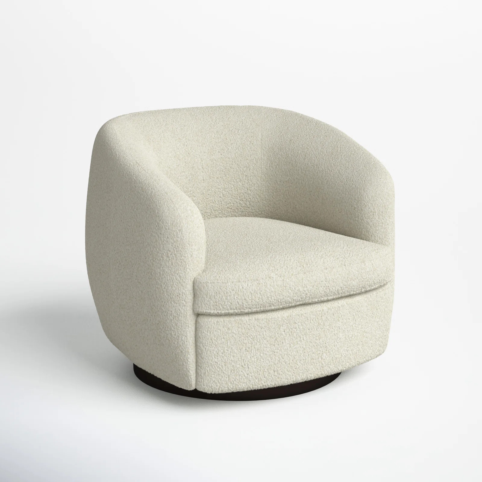 Marcy Upholstered Swivel Barrel Chair | Wayfair North America
