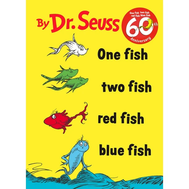 One Fish Two Fish Red Fish Blue Fish | Walmart (US)
