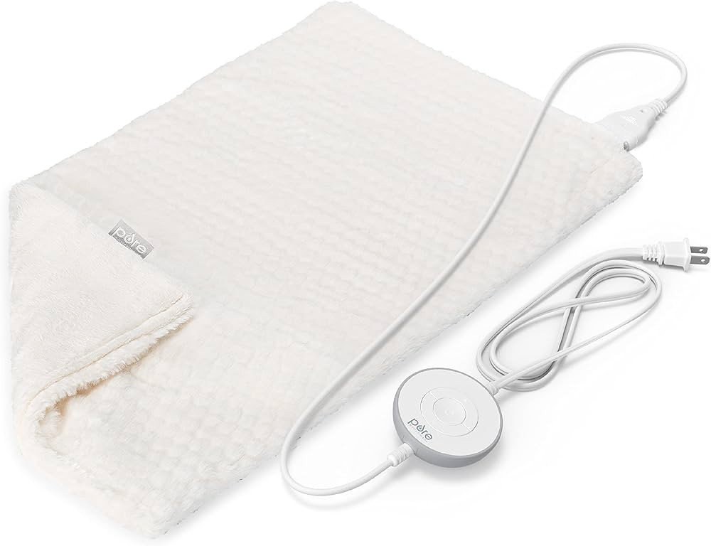Pure Enrichment® PureRadiance™ Luxury Heating Pad for Cramps, Back, Neck, & Shoulder Pain Reli... | Amazon (US)