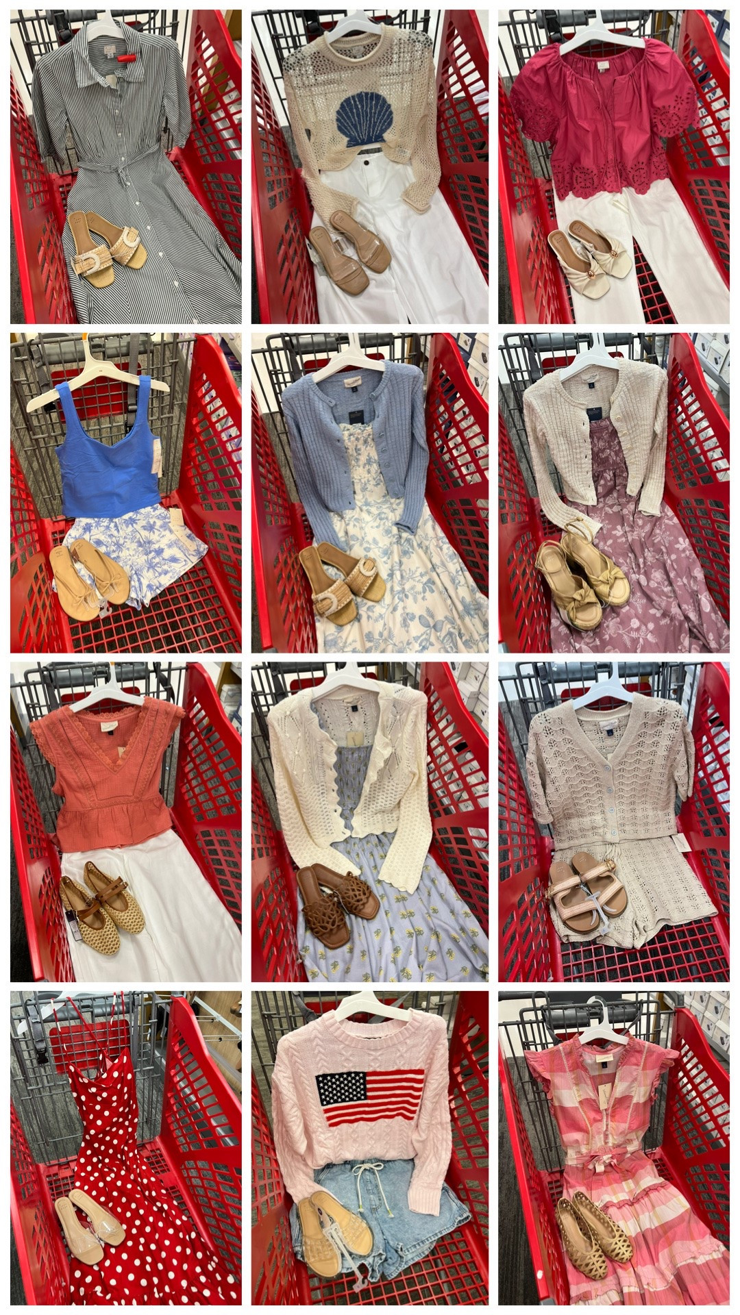 Target outfit ideas! Spring to summer matching sets, dresses, shorts, tops and shoes! #targetstyle targetcreator