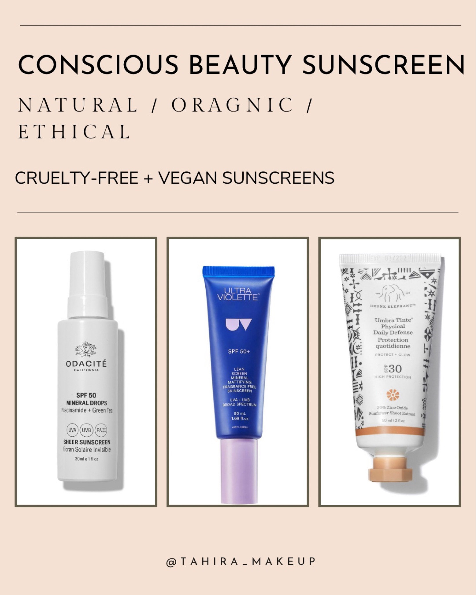 ULTIMATE CRUELTY FREE SUNSCREEN EDIT - I have linked all my favourite sunscreens from my favourite Conscious Beauty Brands + a few extra that are very effective

I have included several face sunscreens + body sunscreen from SPF 30 to SPF 50 for all skin types, form oily skin to mature skin + sensitive skin

#consciousbeauty
#over40beauty #reefsafesunscreen
#organicsunscreen 
#vegansunscreen
#naturalsunscreen


#LTKbeauty #LTKSeasonal #LTKeurope