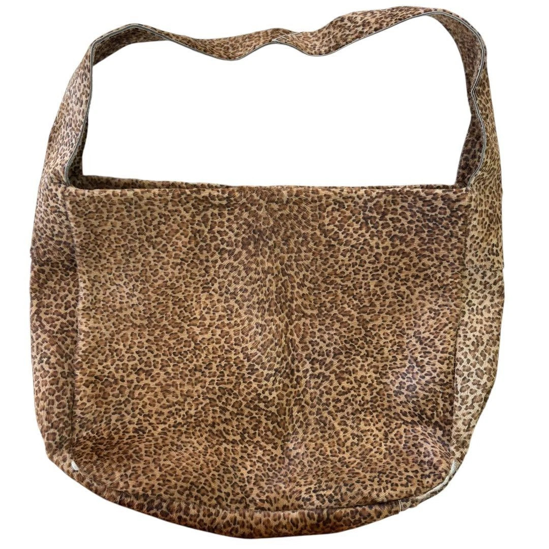 Bottega Veneta Tote Bag Leopard Print Pony Hair 2000s Vintage Italy Authentic | eBay | eBay US
