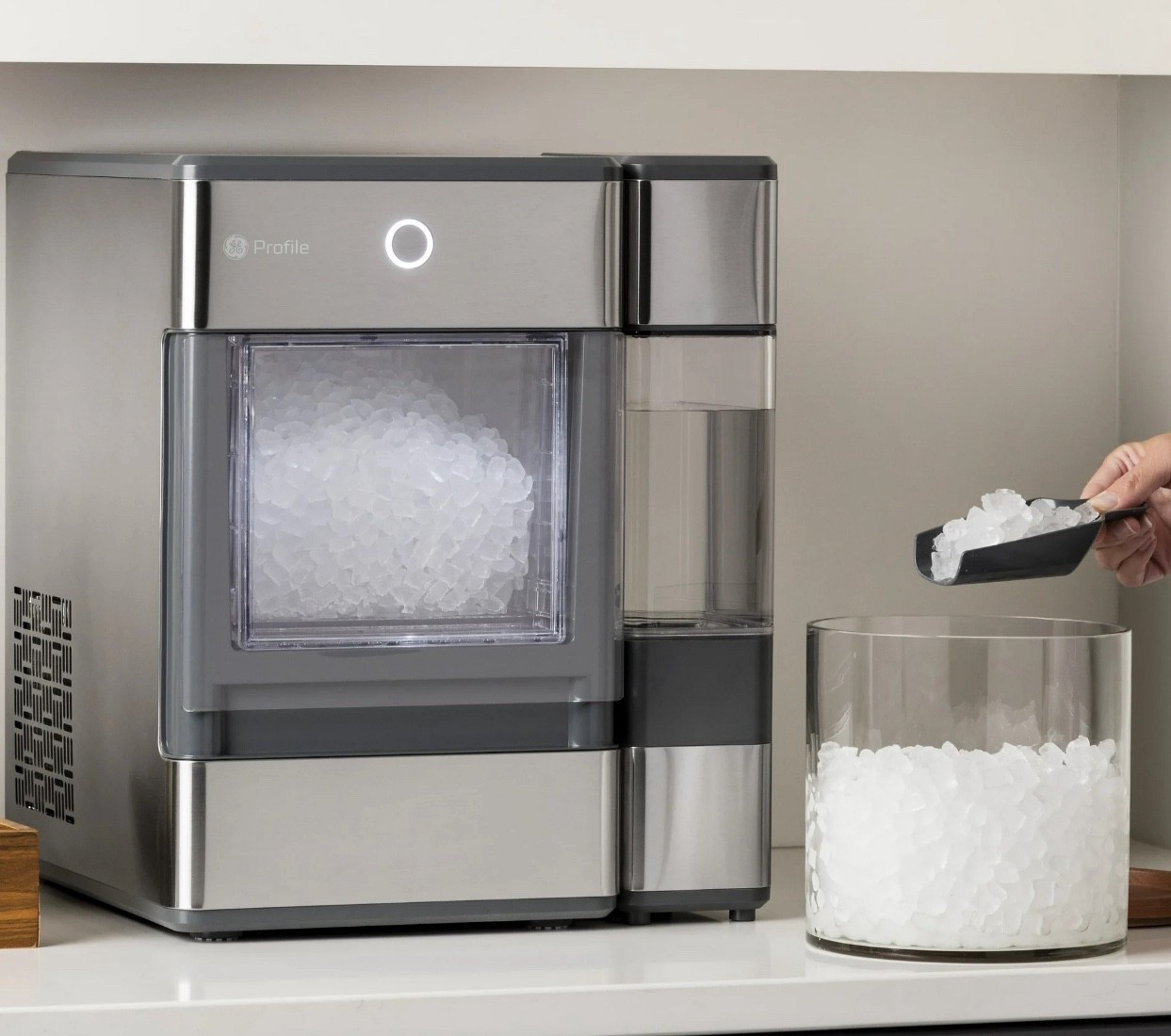 GE favorite nugget ice maker is on SALE!! This is the lowest I have ever seen it. 

#LTKGiftGuide #LTKSaleAlert #LTKHome