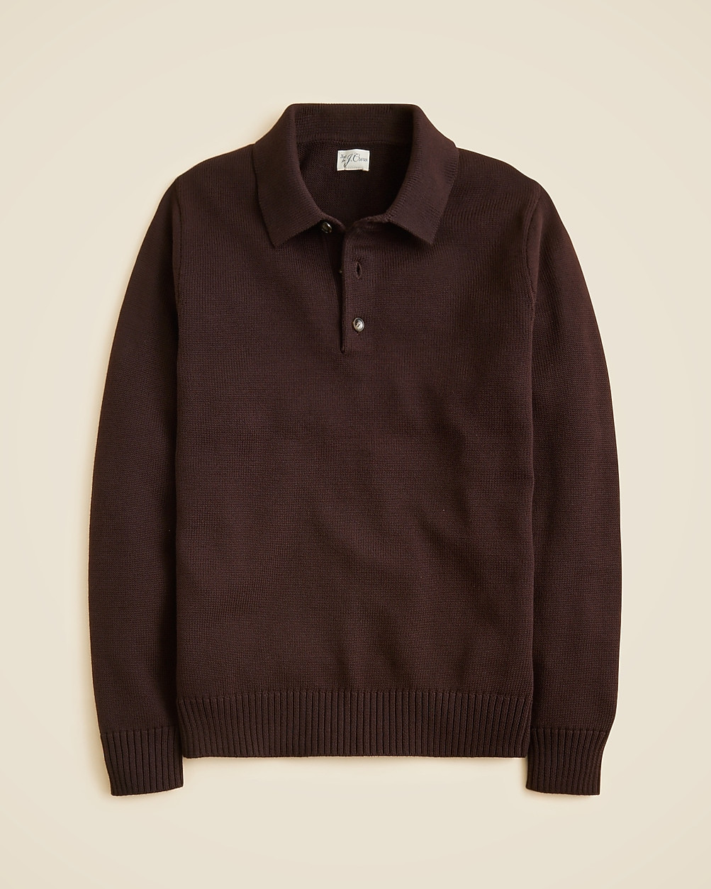 Heritage cotton sweater-polo | J. Crew US