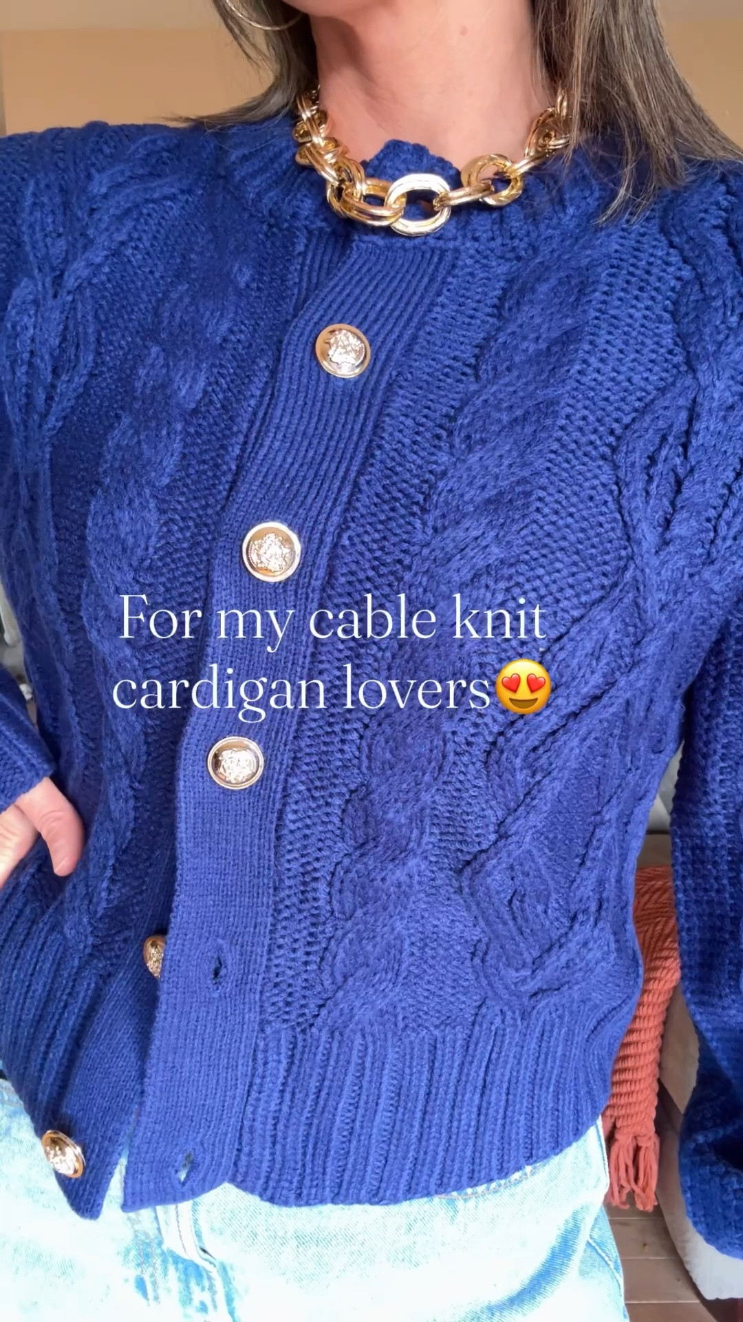 Small in the blue cardigan 
Large in the creme one, wish I just stuck with my true size small but if you want over sized size up! 
#cardigan #millennialfashion #fashionover40 

#LTKmomlife #LTKootd #LTKOver40