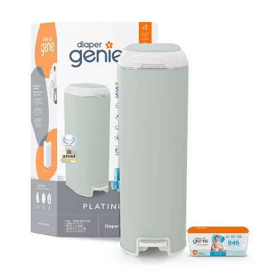 Diaper Genie Platinum Pail - Green | Target