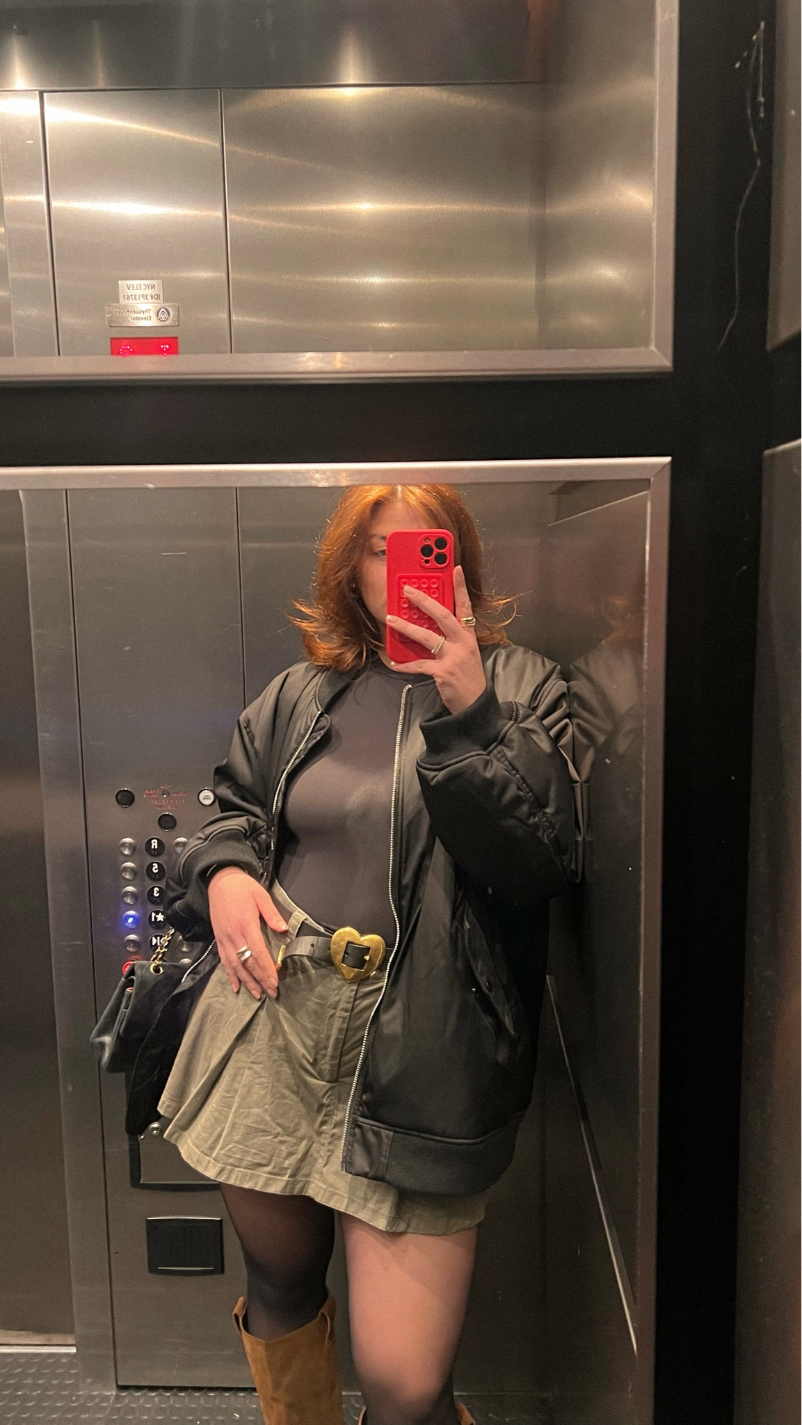 Mini skort ootd 🖤

Abercrombie, Skims, mini skort, mini skirt, leather bomber jacket, bodysuit, outfit inspiration, style inspiration, outfit ideas 

#LTKstyletip #LTKmidsize #LTKfindsunder100