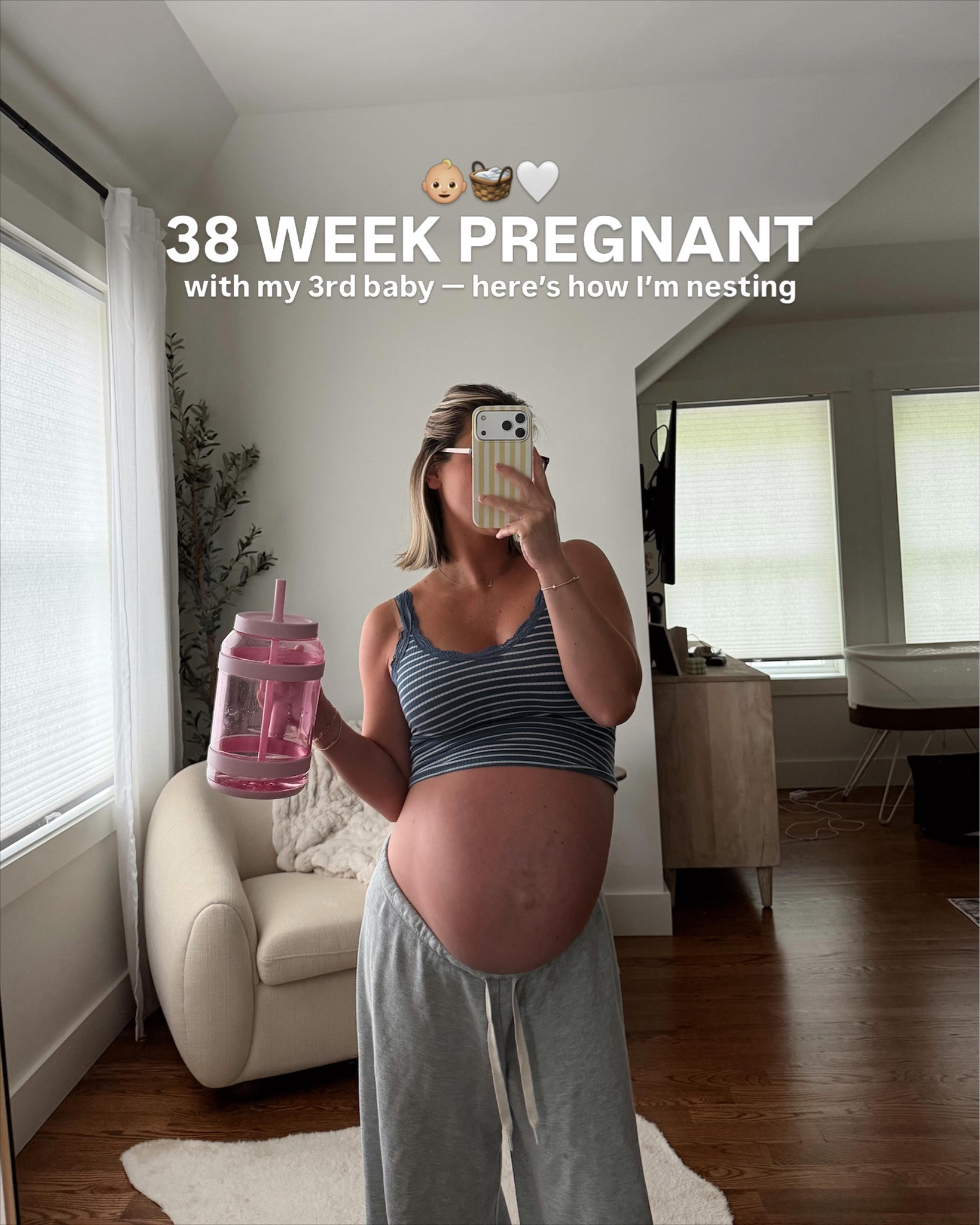 she’s nested and ready for baby!! comment ‘NEED’ and I’ll send you all my essentials as a 3rd time mom 🤭 can’t even believe I’m saying that #pregnancy #hospitalbag #nesting

#LTKmomlife #LTKBaby #LTKBump
