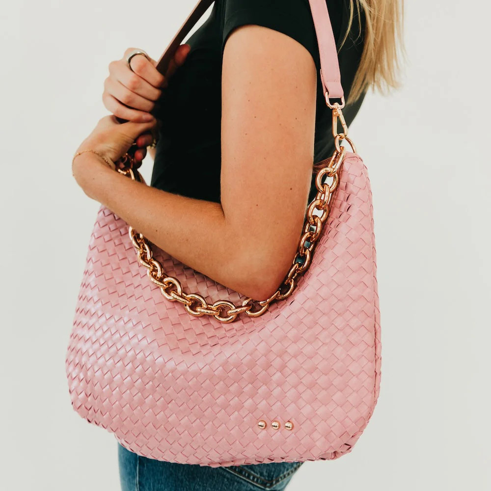 Sienna Slouchy Woven Shoulder Bag - NEW COLORS! | Pretty Simple