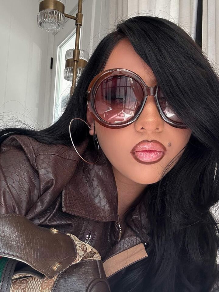 1pc Fashionable Y2k Style Oversized Round Frame Sunshade Sunglasses | SHEIN