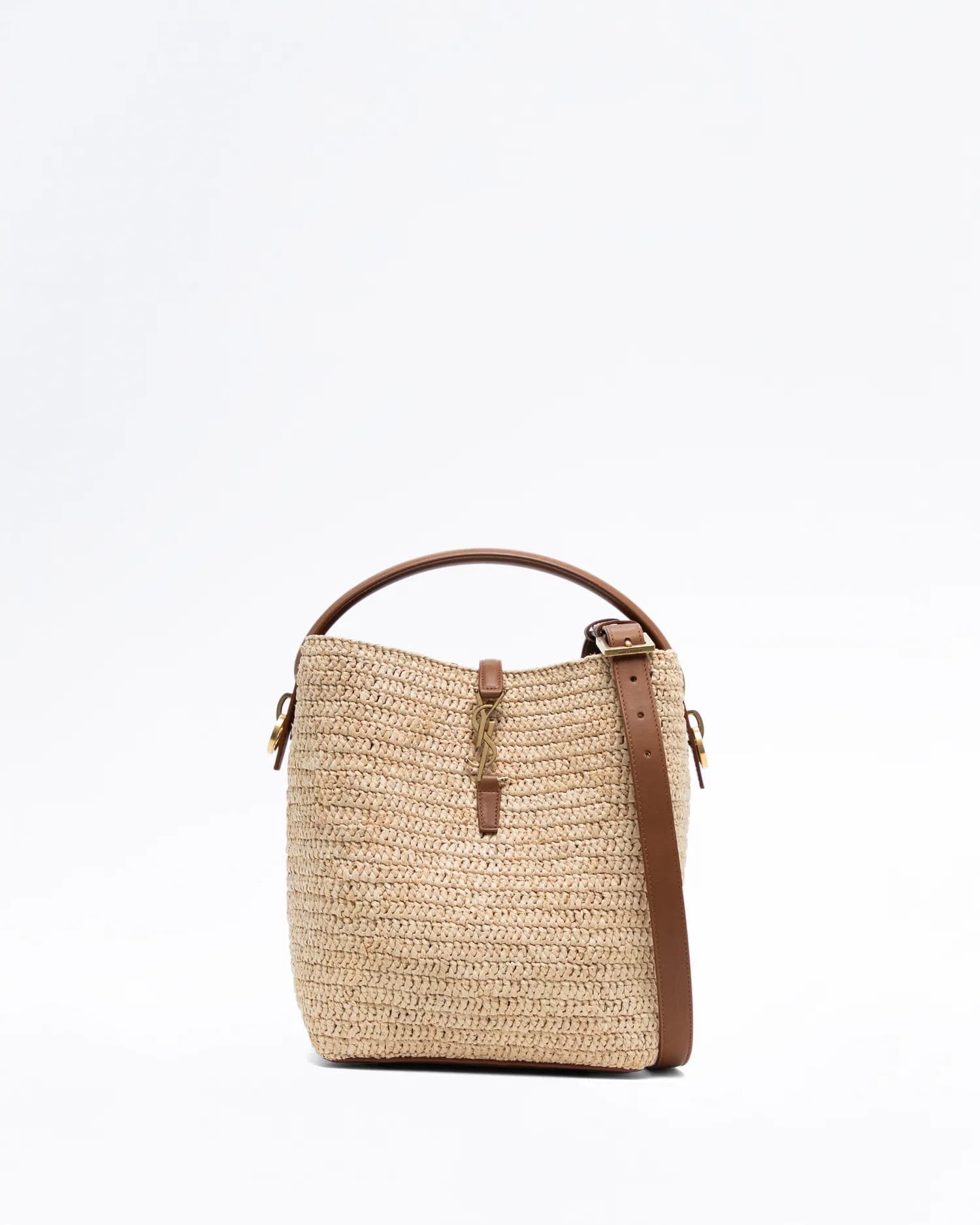 Raffia Le 37 Bucket Bag | Vivrelle