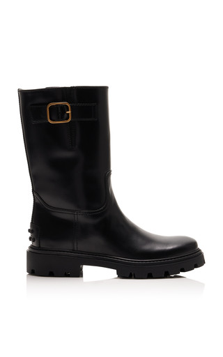 Buckled Leather Boots | Moda Operandi (Global)