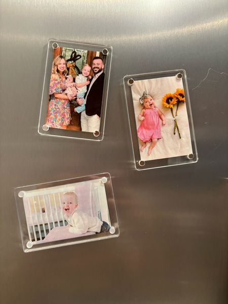 These fridge magnets are so fun! I love being able to see pictures we’ve taken and like that I can change them out as much as I want  

#LTKkids #LTKfamily #LTKhome