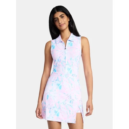 Birdie Bound Women s Sleeveless Active Polo Dress with UPF30+ Sizes XS-2XL | Walmart (US)