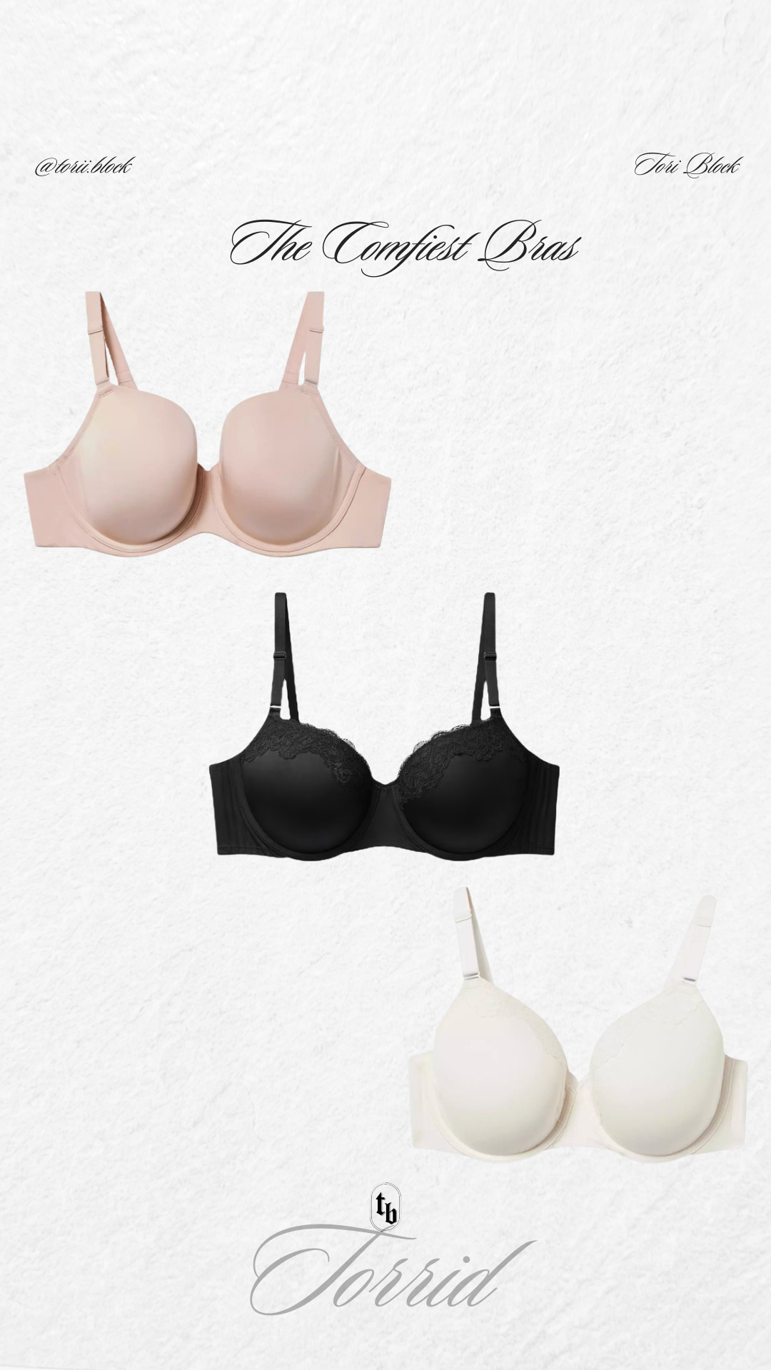 Bras from Torrid you have to try! 

 

#LTKgrwm #LTKootd #LTKMidsize