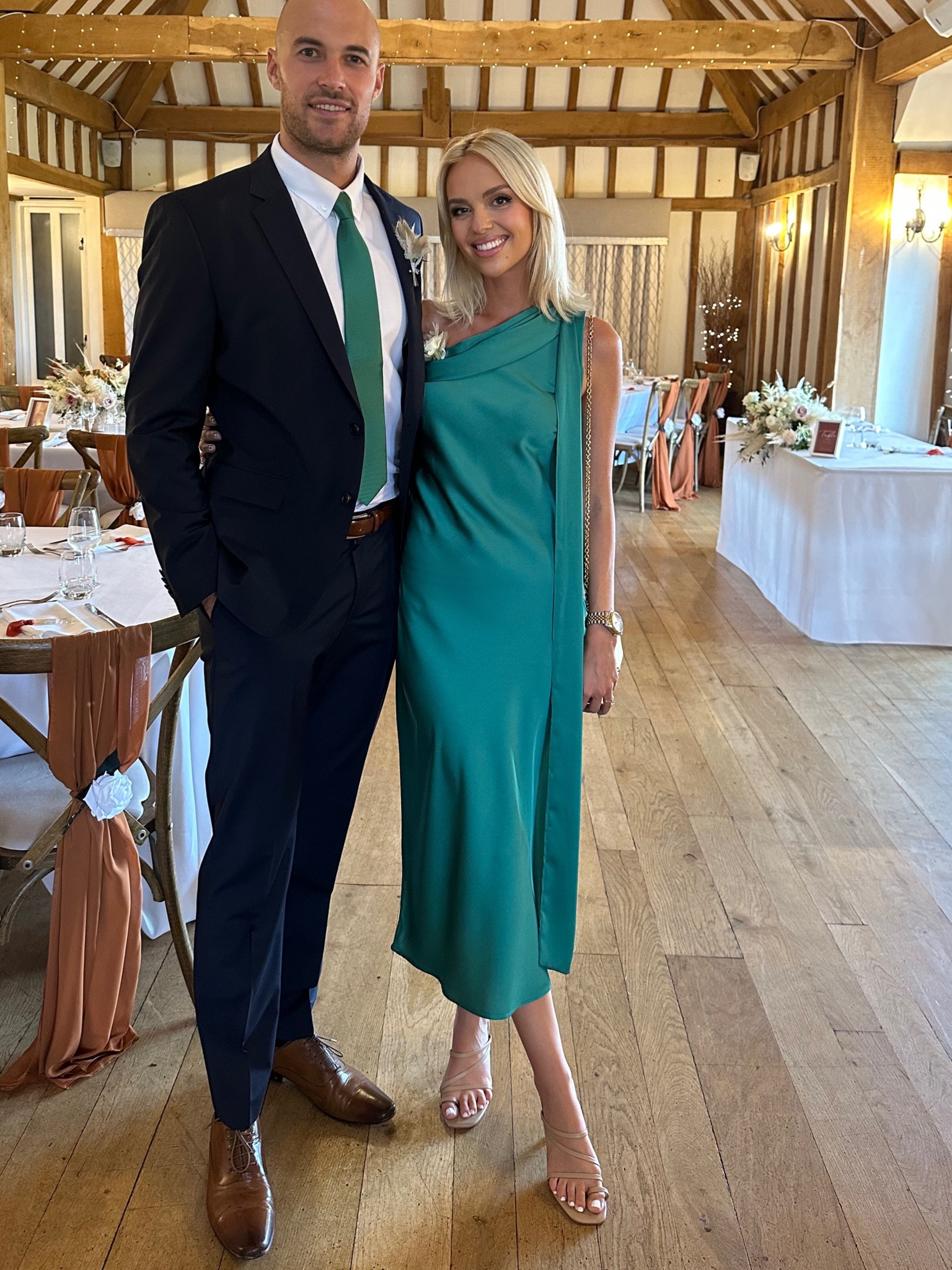 Perfect wedding guest dress 💚

#LTKeurope #LTKstyletip