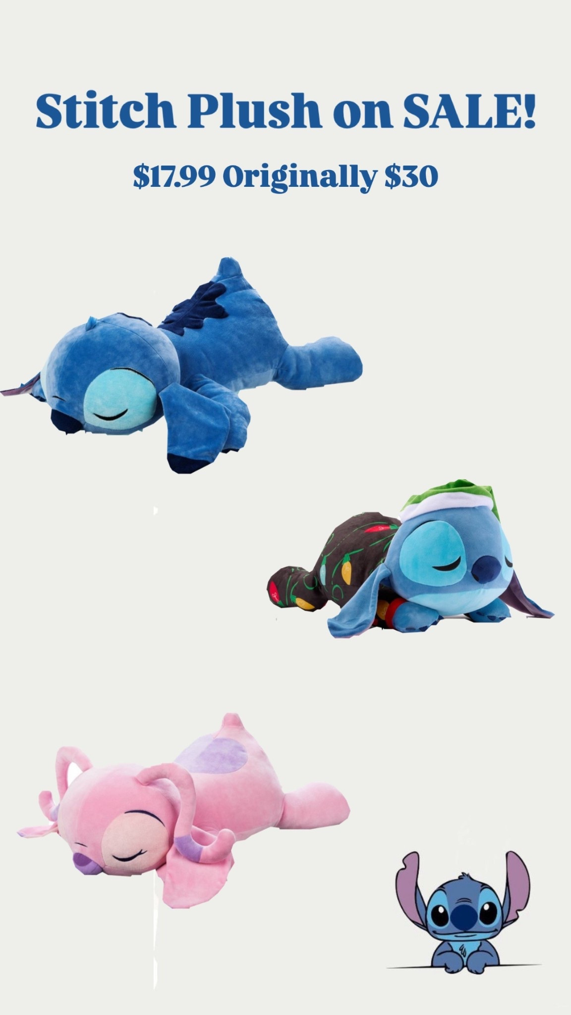 Stitch Plush on SALE!!

#LTKGiftGuide #LTKSeasonal #LTKKids